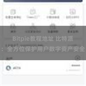 Bitpie教程地址 比特派：全方位保护用户数字资产安全