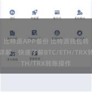 比特派APP备份 比特派钱包转账教程详解，快速了解BTC/ETH/TRX转账操作