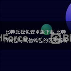 比特派钱包安卓版下载 比特派钱包与其他钱包的区别解析