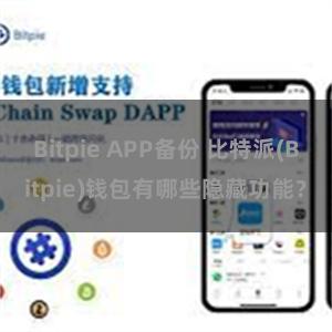 Bitpie APP备份 比特派(Bitpie)钱包有哪些隐藏功能？