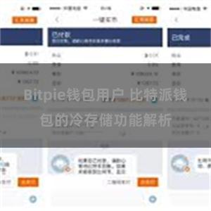 Bitpie钱包用户 比特派钱包的冷存储功能解析